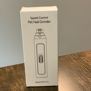 Like New - Speed-Control Pet Nail Grinder - White